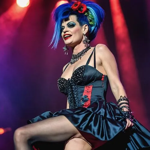 graspop,burlesques,loudwire,burlesque,fausta,lauper,rasputina,pinkpop,cyndi,milholland,tarja,puscifer,neon carnival brasil,blue hair,frontwoman,duela,werchter,halsey,harley,katheryn,Photography,General,Realistic