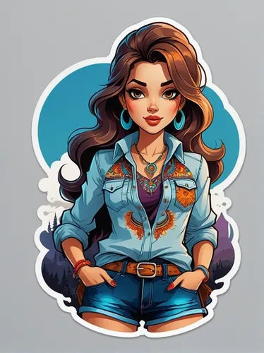 jean jacket,jean button,denim jacket,vector illustration,denim background,vector girl,flat blogger icon,denim bow,dribbble,vector graphic,fashion vector,vector art,dribbble icon,cowgirl,custom portrait,game illustration,kr badge,wrangler,vector design,blogger icon,Unique,Design,Logo Design