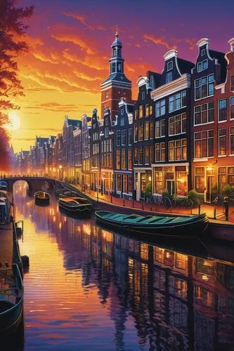 netherland,amsterdam,the netherlands,netherlands,holanda,amsterdams,Illustration,Realistic Fantasy,Realistic Fantasy 27