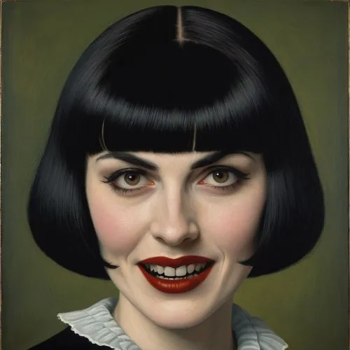 musidora,tretchikoff,gothic portrait,portrait of christi,lempicka,vampira,Art,Artistic Painting,Artistic Painting 02