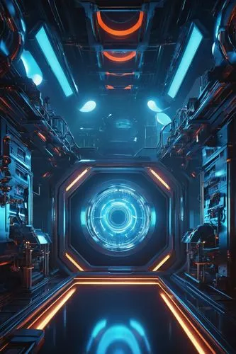 cinema 4d,spaceship interior,ufo interior,tron,cyberview,cyberia,cyberscene,ultra,polybius,orbital,arktika,cyberscope,scifi,silico,wavevector,supercomputer,portal,cybersmith,cybercity,cyberport,Illustration,Retro,Retro 06