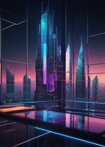 cybercity,futuristic landscape,cityscape,cyberport,colorful city,cybertown,city skyline,metropolis,cube background,cityzen,cyberscene,cyberia,skyscrapers,futuristic,cyberview,synth,hypermodern,fantasy city,ctbuh,3d background,Illustration,Paper based,Paper Based 01