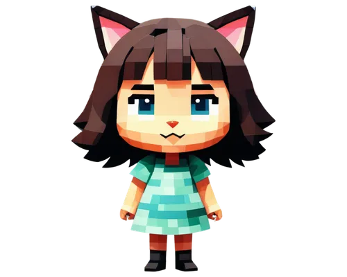 miku maekawa,low-poly,domestic short-haired cat,low poly,chibi girl,cat child,chara,game character,calico cat,doll cat,felidae,worried girl,cat mom,cute cartoon character,child girl,pixaba,my clipart,she-cat,cat kawaii,png transparent,Art,Classical Oil Painting,Classical Oil Painting 32