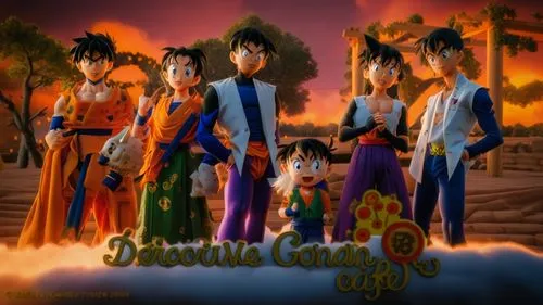 dragon ball z,dragon ball z,dragonball,dragon ball,son goku,detective conan,orange robes,the dawn family,party banner,background image,cd cover,dragon slayers,monsoon banner,goku,diwali banner,mandari