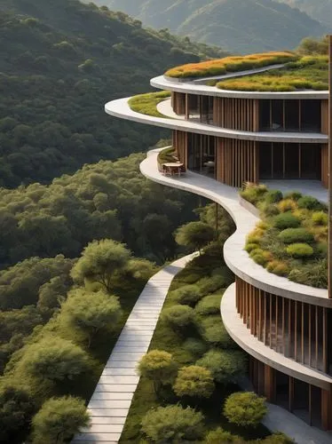 terraces,futuristic architecture,hushan,futuristic landscape,fallingwater,amanresorts,interlace,terraced,kimmelman,tokara,building valley,modern architecture,escala,bjarke,danxia,huzhou,landscaped,tulou,danyang eight scenic,awaji,Illustration,Vector,Vector 05