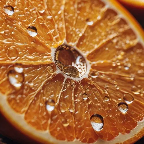 orange macro shot,close up po of an orange sliced in half and droplets on the side,orange,half orange,garrison,orang,oranges half,orange slice,Photography,General,Commercial