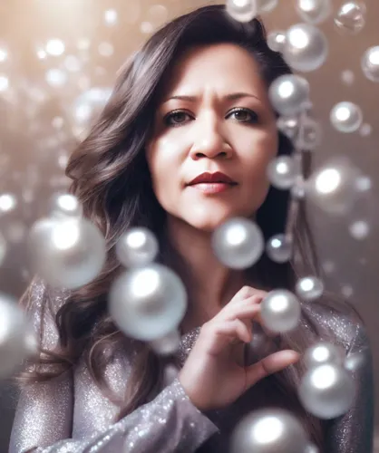 Woman with long hair,crystal ball-photography,portrait background,bokeh effect,portrait photography,background bokeh,digital compositing,crystal ball,bokeh lights,portrait photographers,mystical portr