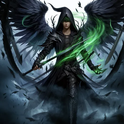 dark angel,angel of death,the archangel,archangel,black angel,uriel,death angel,black raven,patrol,sorceress,daemon,angelology,raven rook,caerula,summoner,fallen angel,grimm reaper,reaper,corvin,harpy