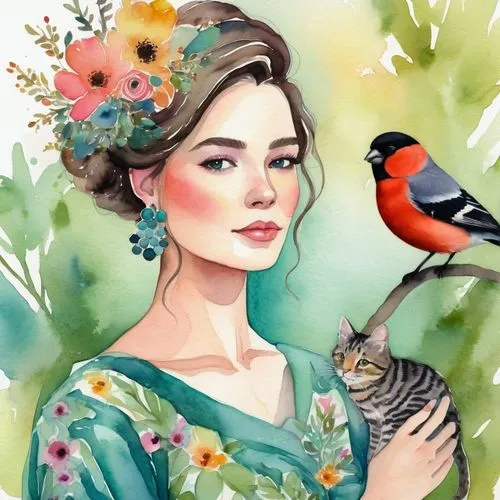 bullfinch,flower and bird illustration,bird illustration,bird painting,songbirds,mina bird,boho art,rosella,jane austen,ornithology,blue birds and blossom,nature bird,exotic bird,spring bird,oriental 