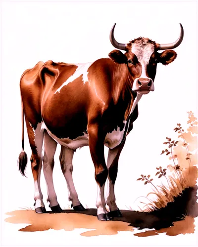 watusi cow,oxen,zebu,bos taurus,cow icon,cow,ox,alpine cow,bull,horns cow,red holstein,mountain cow,bovine,holstein cow,dairy cow,texas longhorn,holstein-beef,taurus,tribal bull,cervus elaphus,Illustration,Paper based,Paper Based 30