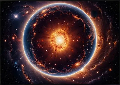 universe; fill black border,a picture of the sun and a spiral,spiral nebula,quasar,galaxy soho,spiral galaxy,cosmic eye,orler,Photography,General,Natural