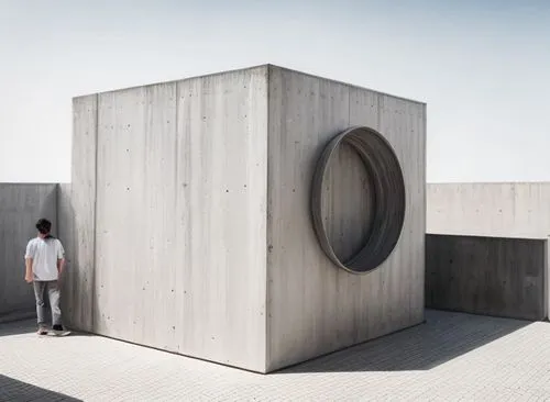 cubic house,concrete construction,archidaily,concrete blocks,exposed concrete,concrete,klaus rinke's time field,concrete pipe,holocaust memorial,concrete slabs,concrete wall,cement wall,steel door,cement block,corten steel,door-container,mirror house,steel sculpture,bunker,box-spring,Architecture,General,Modern,Minimalist Serenity