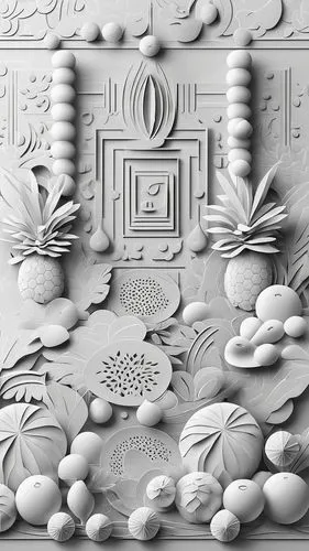 plasterwork,moroccan paper,cooking book cover,embossing,clay packaging,ceramic tile,Design Sketch,Design Sketch,Outline