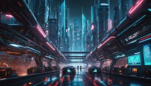 bladerunner,cyberpunk,cybercity,futuristic landscape,futuristic,polara,metropolis,sci - fi,cyberscene,coruscant,cybertown,scifi,cyberia,cyberworld,shanghai,dystopian,tron,cyberport,synth,cityscape,Conceptual Art,Sci-Fi,Sci-Fi 09