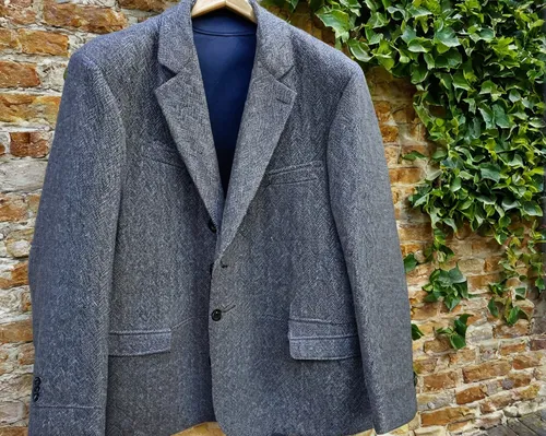 manteau court gris clair pour homme made in France,overcoat,old coat,frock coat,men's suit,blazer,coat,long coat,bolero jacket,bluejacket,grey fox,summer coat,imperial coat,men's wear,outer,outerwear,