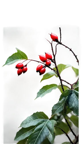 holly berries,red berries,winterberry,rosehips,rose hips,rosehip berries,chili berries,mountain ash berries,rose hip berries,mistletoe berries,cherry branch,euonymus,rowanberry,psychotria,cherry branches,xmas plant,ripe rose hips,rose hip plant,ornamental shrub,rose hip bush,Illustration,Paper based,Paper Based 02