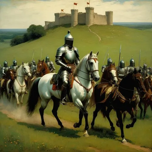 agincourt,burgundians,normans,cuirassiers,lusitanos,arthurian,Art,Classical Oil Painting,Classical Oil Painting 44