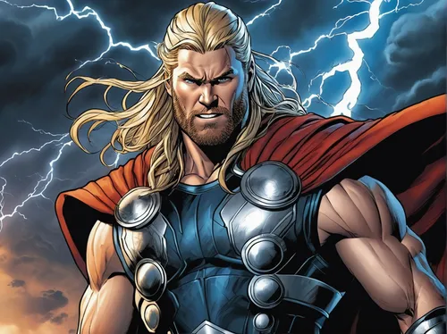 god of thunder,thor,cleanup,norse,power icon,thunderbolt,thorin,odin,wall,magneto-optical disk,magneto-optical drive,strom,heroic fantasy,mammatus,bolts,lokdepot,poseidon god face,thunder,greyskull,bordafjordur,Illustration,American Style,American Style 13