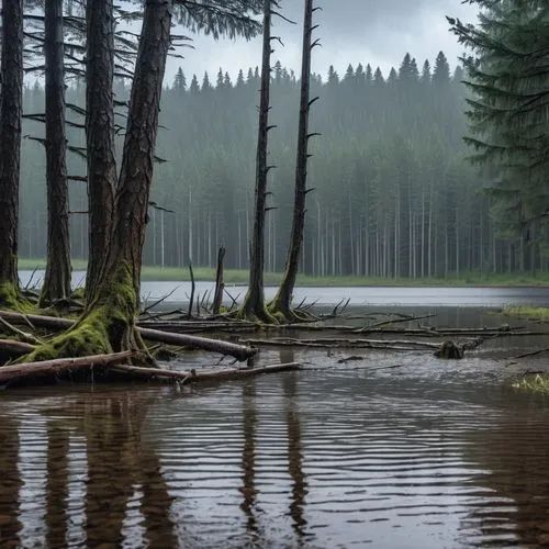 bavarian forest,temperate coniferous forest,northern black forest,trillium lake,slowinski national park,coniferous forest,wet lake,spruce forest,ore mountains,tropical and subtropical coniferous forests,germany forest,eibsee,starnberger lake,black forest,fir forest,foggy forest,auwaldsee,forest landscape,spruce-fir forest,riparian forest