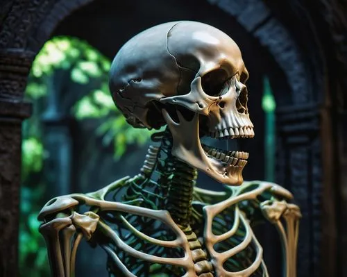 vintage skeleton,skeletal,skull statue,skelemani,human skeleton,skeleton,skull sculpture,skeleltt,skelly,day of the dead skeleton,skelid,vanitas,day of the dead frame,skeletonized,memento mori,skull bones,skeletal structure,osteological,spookily,skulled,Photography,Artistic Photography,Artistic Photography 02