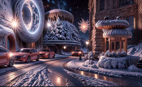 radiator springs racers,christmas scene,christmas cars,snow scene,christmasbackground,christmas car,winter festival,christmas snowy background,the holiday of lights,north pole,winter village,christmas town,christmas landscape,winter wonderland,elves flight,christmas snow,christmas background,winter magic,christmas retro car,christmas wallpaper