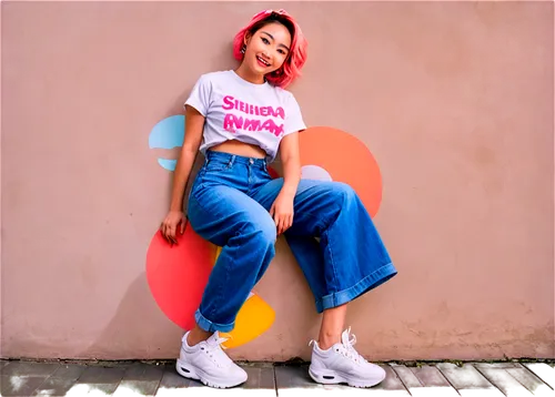 marzia,tshirt,halsey,superga,girl in t-shirt,pink shoes,fiorucci,pink background,reebok,puma,bubblegum,women fashion,vespa,ladybrand,retro women,pink flamingo,womenswear,blogger icon,tees,pinklao,Conceptual Art,Fantasy,Fantasy 24