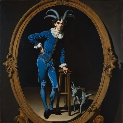 delatour,batoni,sloviter,ferdinando,harlequinade,rococo,Art,Classical Oil Painting,Classical Oil Painting 05