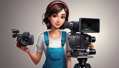 camera illustration,a girl with a camera,camera photographer,photo-camera,videographer,portrait photographers,camerist,camera stand,camera,camera equipment,video camera,photo camera,photographer,cinematographer,camera operator,cameras,camera accessory,cameraman,camera accessories,filmmaker,Conceptual Art,Daily,Daily 07