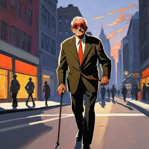 walking man,salaryman,jasinski,daredevil,lenderman,spy,Illustration,American Style,American Style 09