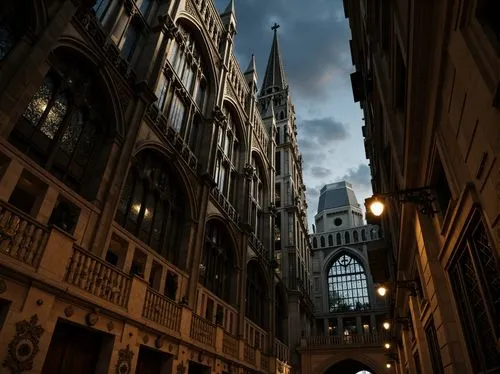 grand place,fleetstreet,markale,stephansdom,eastcheap,leuven,neogothic,ulm minster,graben,arkham,gotham,antwerpen,milan cathedral,medieval street,neverwhere,ghent,ludgate,dishonored,undershaft,marienplatz