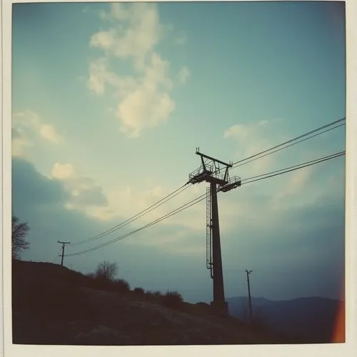 chairlift,chairlifts,pinhole,lubitel 2,cablecar,ski lift,Photography,Documentary Photography,Documentary Photography 08