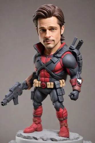 marvel figurine,bucky,gantman,stutman,tebucky,actionfigure,Digital Art,Clay