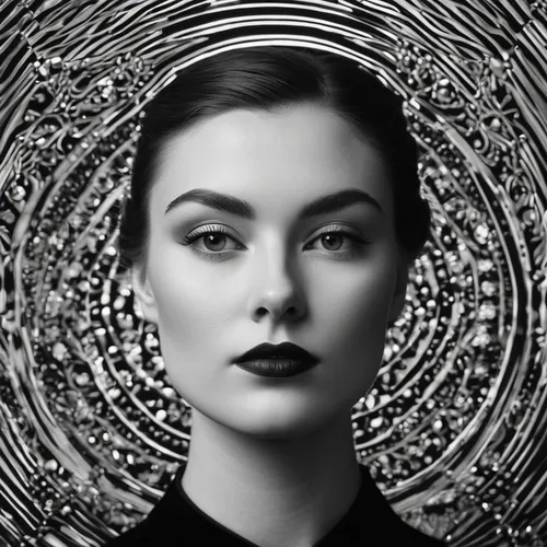 frida,gothic portrait,birce akalay,digital art,digital artwork,daisy jazz isobel ridley,chainlink,mystical portrait of a girl,portrait background,aura,mirror of souls,somtum,digitalart,composite,digital painting,b w,fantasy portrait,silver,digital drawing,zen,Photography,Black and white photography,Black and White Photography 12