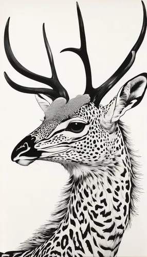 deer illustration,dotted deer,deer drawing,stag,pere davids deer,antler,spotted deer,manchurian stag,fallow deer,deer head,antlers,fallow deer group,white fallow deer,deer antlers,young-deer,deer,antler velvet,cervus elaphus,animal portrait,jackalope,Art,Artistic Painting,Artistic Painting 24