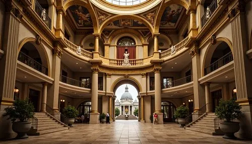 statehouse,archly,saint george's hall,cochere,entrance hall,atriums,capitols,the basilica,galleria,capitol building,vatican museum,emirates palace hotel,hall of nations,grandeur,peabody institute,basilica of saint peter,vatican,corridors,hallway,lobby