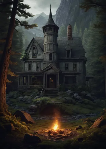 witch's house,witch house,house in the forest,lonely house,house in mountains,house in the mountains,the haunted house,little house,ancient house,house with lake,ghost castle,cottage,haunted house,fairy tale castle,fairy house,summer cottage,haunted castle,the cabin in the mountains,old home,lostplace,Photography,Artistic Photography,Artistic Photography 13