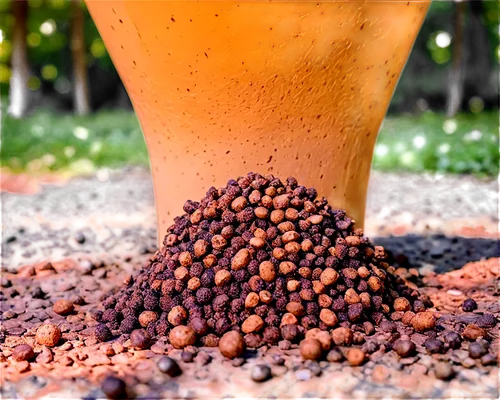 brigadeiros,chia,lentils,aerated,pelleted,mound of dirt,aeration,mucuna,peppercorns,clay soil,mustard seeds,peppercorn,chia seeds,tapioca,taro root,java beans,sorghum,tapaboca,mucilaginous,soybeans,Conceptual Art,Daily,Daily 31