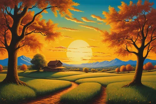 autumn landscape,rural landscape,landscape background,mushroom landscape,home landscape,fall landscape,farm landscape,nature landscape,forest landscape,oil painting on canvas,landscape,landscape nature,mountain scene,autumn background,art painting,pathway,high landscape,landscapes,an island far away landscape,salt meadow landscape,Conceptual Art,Daily,Daily 19