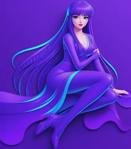 zentai,megara,violetta,la violetta,mermaid vectors,mermaid background,Unique,3D,Isometric