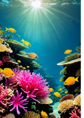 underwater landscape,underwater background,great barrier reef,sea life underwater,coral reefs,coral reef,underwater world,ocean underwater,anemone fish,underwater oasis,marine life,sea life,marine tank,sealife,marine diversity,aquarium,aquatic life,ocean background,colorful water,underwater fish,Illustration,American Style,American Style 10