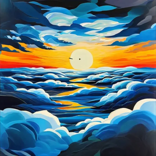 seascape,coast sunset,sun and sea,sea landscape,sun,ocean background