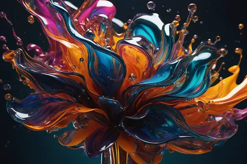 water flower,colorful glass,colorful water,abstract flowers,glass painting,flower painting,cinema 4d,plastic flower,paintbrush,fluid,flower art,colorful floral,fluid flow,flowers png,vase,flower vase,full hd wallpaper,cosmic flower,tulip background,colorful balloons,Photography,Artistic Photography,Artistic Photography 03