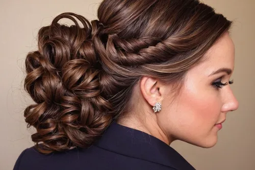 Side Ponytail Wedding Hairstyles Bridesmaid Hairstyles Side Regarding Fashionable Wedding Hairstyles On The Side (View 14 of 15),updo,french braid,hairstyle,chignon,braid,layered hair,braiding,braided