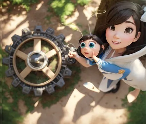 新年风格,cog,lensball,laika,tracer,bearing compass,rotor,hubcap,cable reel,toy's story,bearing,cg artwork,wheel hub,studio ghibli,tangled,cog wheels,gyroscope,nuts and bolts,b3d,cogs,3d model,Game&Anime,P