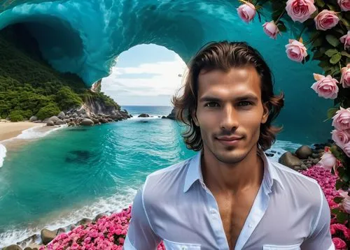 mermaid background,poseidon god face,fantasy picture,poseidon,garden of eden,ocean background,azenhas do mar,photographic background,the fan's background,cuba background,lavezzi isles,seychelles scr,creative background,seychelles,merman,flower wall en,sea god,ocean paradise,3d background,photomanipulation,Photography,General,Realistic