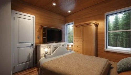 modern room,wooden sauna,inverted cottage,small cabin,cabin,wood window,bedroom window,wooden windows,sleeping room,guest room,bedroom,room divider,window treatment,3d rendering,window blind,sliding door,japanese-style room,guestroom,hallway space,walk-in closet