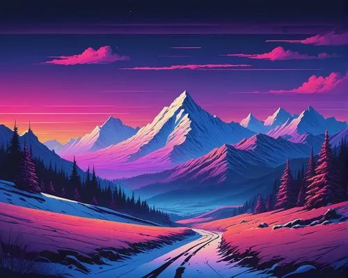 mountains,snow mountains,purple landscape,beautiful wallpaper,mountain landscape,landscape background,mountain sunrise,mountain scene,mountain,snowy peaks,snow landscape,paisaje,winter background,purple wallpaper,snow mountain,youtube background,ski resort,mountains snow,dusk background,high mountains,Conceptual Art,Sci-Fi,Sci-Fi 12