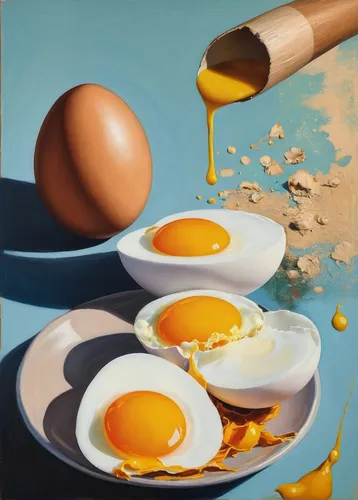 egg yolks,broken eggs,yolks,yellow yolk,egg yolk,egg sunny-side up,egg shells,the yolk,painting eggs,yolk,range eggs,brown eggs,fried eggs,sunny-side-up,egg shell break,boiled eggs,egg dish,painted eggshell,painted eggs,raw eggs,Conceptual Art,Daily,Daily 20