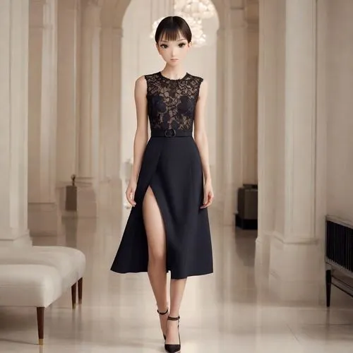 赤裸戰鬥,a woman in black is walking down the aisle,dress walk black,mouret,siriano,eveningwear,gothic dress,roitfeld