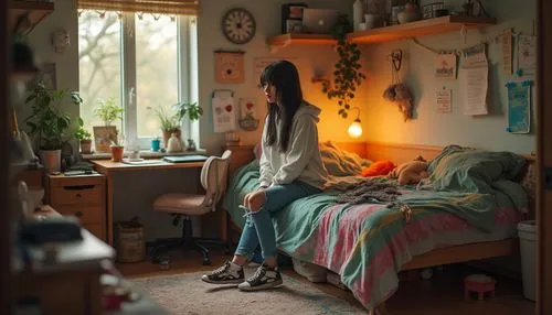 the little girl's room,girl studying,room,bedroom,roominess,one room,girl at the computer,girl in a long,hikikomori,dorm,girl sitting,roomier,suzong,relaxed young girl,chambre,girl in bed,playing room,kids room,dollhouses,dayroom,Photography,General,Realistic